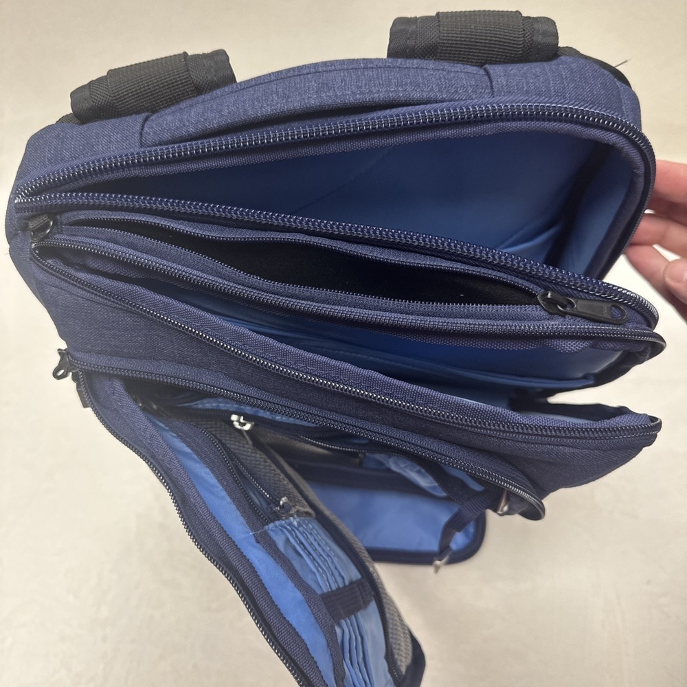 eBags Professional‎ Slim Laptop Backpack EB2146‑16 Durable Travel Work Bag - Picture 6 of 6